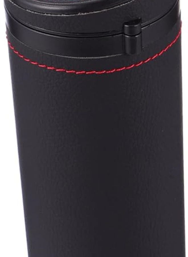 حامل مناديل السيارات الأسود متعدد الوظائف صندوق موزع المناشف الورقية للمركبة - Image 1